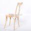 Limewash Color style cross back dining chairs