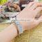Lovely Bracelet Elegant Crystal Wristband Bangle Cuff Womens Chain Bling Hand