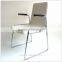 TDC-195-2 QVB HANGZHOU JIANDE TONGDA ARMREST PU SEAT CHROME PLATED STEEL FRAME MEETING OFFICE CHAIR