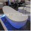 Italy Modern Home Furniture custom made solid surface bathtub,artificial stone bath tub