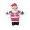 Good quality new design Giant Inflatable Christmas Santa Claus Dancing for Western Festival