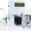 Office furniture new model office table design tempered glass office table desk with stainless steel base