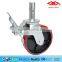 China wholesale high quality scaffold caster wheel with brake