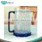 Nice looking and durable double wall glass tea cup/double wall cup