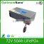 72V 50Ah ev li-ion battery pack