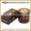 Antique Decorative Round Wooden Box Gift Hand Made in Guangzhou