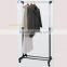 High quaity metal frame movable laundary display clothes drying rack