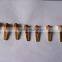 Wholesale OEM painted plating hardware part zippper sliders/metal zipper sliders