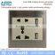 Good quality electrical socket extension 13A universal wall socket dual 2.1A 2.4A USB socket outlet