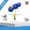 CD1 type easy operated up and down electric wire rope hoist with motorized trolley