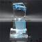 2016 modern design handmade clear acrylic trophy