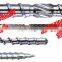 Extruder screw barrel for plastic & rubber machinery