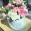 Wholesale white round box for flowers