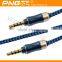 Colorful 3.5mm male to male car aux audio usb cable