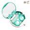 Perfume bottle eye contact lens box mirrored contact lens box