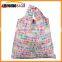 Colorful heat transfer printing folding shopping bag