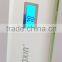 12000mAh solar charger portable power bank with LCD display