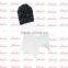 Polyester shining satin rosette chair cap chair hood for wedding marriage decoration