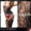 Floral mesh dress with attched stockings sexy lace bodystocking