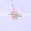 2016 New Arrival Factory Price Golden Pearl Pendant With Necklace