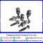 Steel structure with high torsional shear strength hexagon head bolts