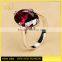 Jingli jewelry Ruby Gemstone Silver Jewelry Engagement Ring (YJ-828)