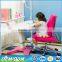 Portable ergonomic height adjustable desk for kids