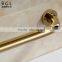 Hotel bathroom accessories brass golden plating safety grab rail for bath tub