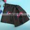 Promotional Black Nylon Drawstring Pouch for Packing