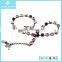 Wholesale Sapphire Crystal Beads Pendant Necklace