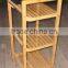 hot selling bamboo book flower shelf rack