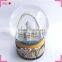 Custom snow globe manufacturers, arch decoration resin snow globe