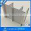 Popular OEM cream color Aluminium Extrusions Profiles for sliding window