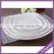 hot sale restaurant use white melamine rectangular plates