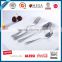 High quality HB-69033 Children Cutlery Set Spoon & Fork Knife Set forChildren Stainless Steel Plastic Handle