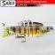 China artifical Swimming bait jointed fishing lures 3" 11g