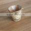 BC801 birch bark flower pot with waterproof bag