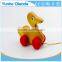 Pull Along Duck Baby Toy classic wooden construction for hours of fun