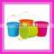 plastic bucket and plastic mop bucket & mop wringer bucket
