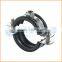 China manufacture best quality rubber lined r type hose clamp