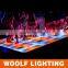 Good portable led starlit dance floor used dance floor for sale dmx led dance floor panels