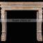 Italian style marble carving fireplace