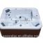 CE approved Balboa controlled Lucite Arylic Outdoor portable SPA 3 People hot bathtubs