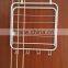vivinature 4 Hook Over the Door Rack Hanger for Hanging Clothes Coat Hat Belt Metal