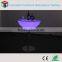 halfmoon round remote control high top led bar cocktail table