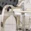 D374 Frensh style living room furniture white marble side table