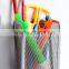 Fancy Metal Mesh Wire Office Magnetic Stationery Holder/Pen holder