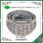 Cheap decorative handmade wicker vase with plastic liner