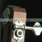 40 inch chrome metal resonator guitar with blues slide
