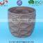 Wave Pattern Ceramic Succulent Planter Pot Matte Finish, Modern Minimalist Home Decoration